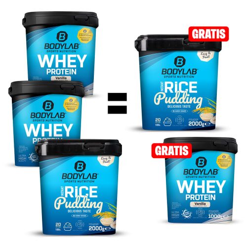 Bodylab24, Whey 3er Spardeal (3x1000g)