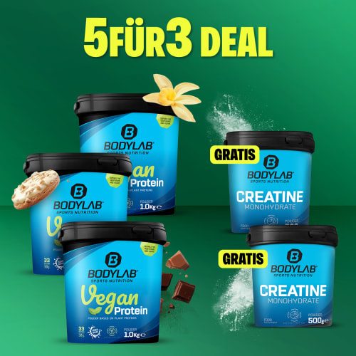 Bodylab24, 2 x Bodylab24 Vegan Protein (1000g)