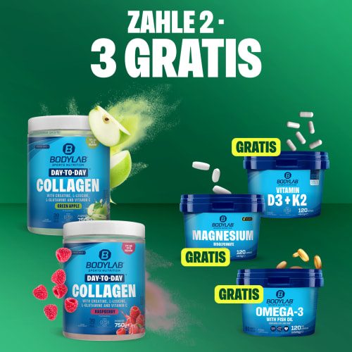 Bodylab24, Day to Day Collagen - 750g - Blueberry