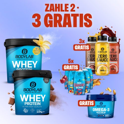 Bodylab24, BL Whey Protein + Instant Rice Pudding + Shaker