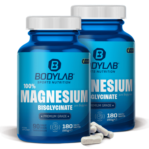 Bodylab24, 100% Magnesium Bisglycinat (180 Tabletten)