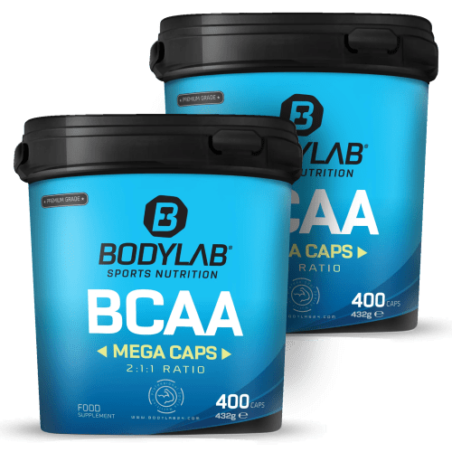 Bodylab24, BCAA Mega Caps (400 Kapseln)