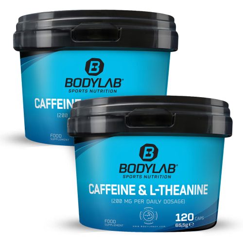 Bodylab24, Caffeine & L-Theanine (120 Kapseln)