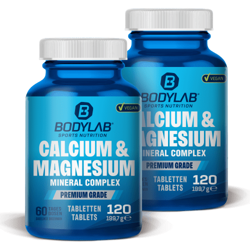Bodylab24, Calcium Magnesium Complex (120 Tabletten)