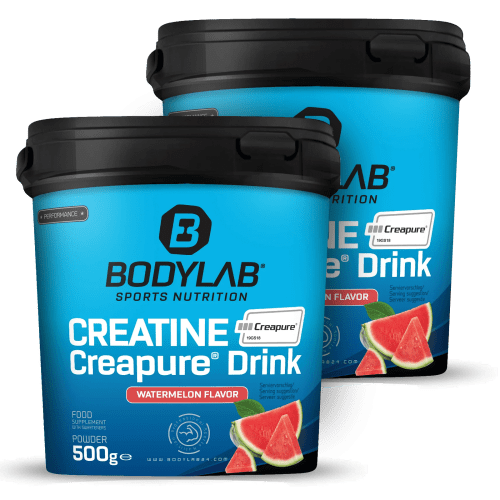 Bodylab24, Creatine Creapure® Drink - 500g - Fruit Punch Flavor