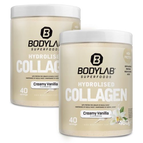 Bodylab24, Hydrolised Collagen - 400g - Creamy Vanilla
