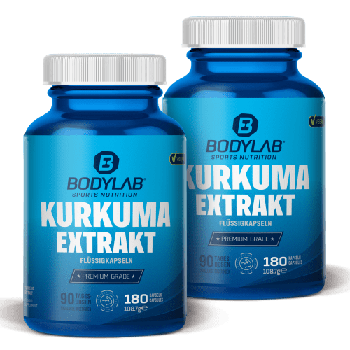 Bodylab24, Turmeric (Kurkuma) Extract Liquid Capsules (180 Kapseln)
