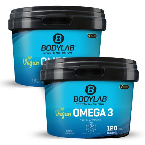 Bodylab24, Vegan Omega 3 (120 Kapseln)