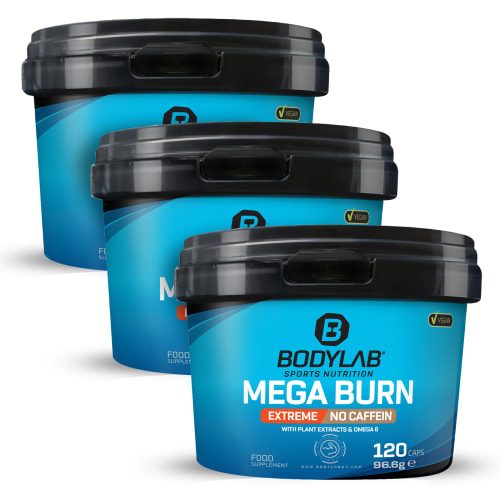 Bodylab24, Mega Burn Extreme NO Caffein (120 Kapseln)