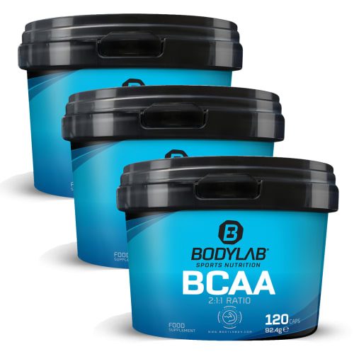Bodylab24, 2 x BCAA (120 Kapseln)
