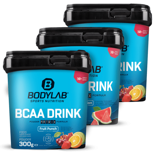 Bodylab24, BCAA Drink Powder Matrix Formula - 300g - Watermelon