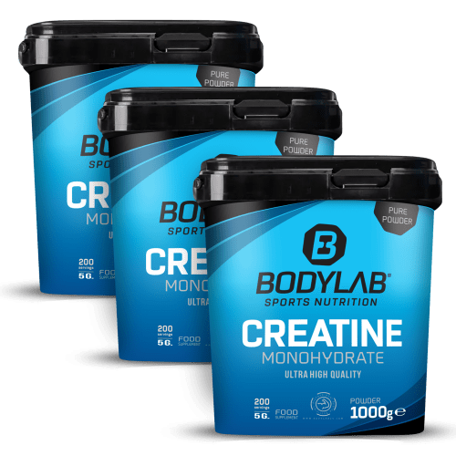 Bodylab24, Creatine Monohydrate - 100% Pure Powder (1000g)
