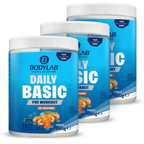 Bodylab24, Daily Basic Powder Ice Tea Peach (880g)