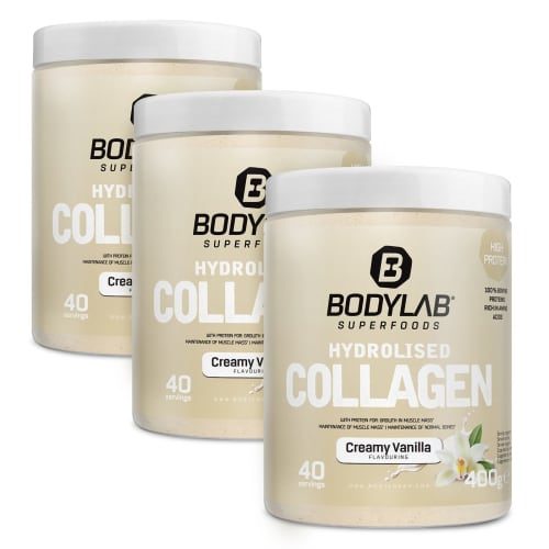 Bodylab24, Hydrolised Collagen - 400g - Creamy Vanilla