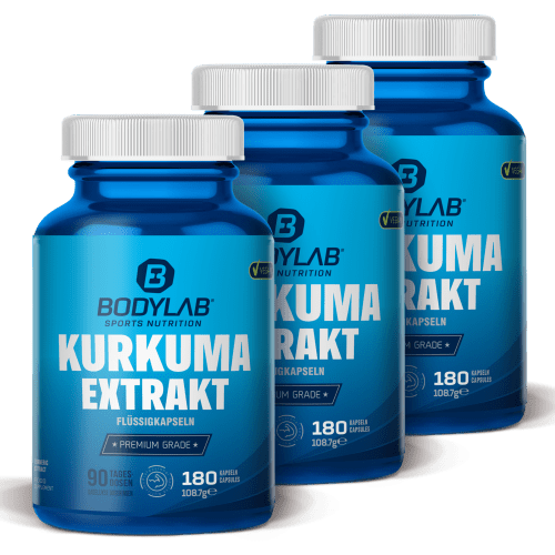 Bodylab24, Turmeric (Kurkuma) Extract Liquid Capsules (180 Kapseln)