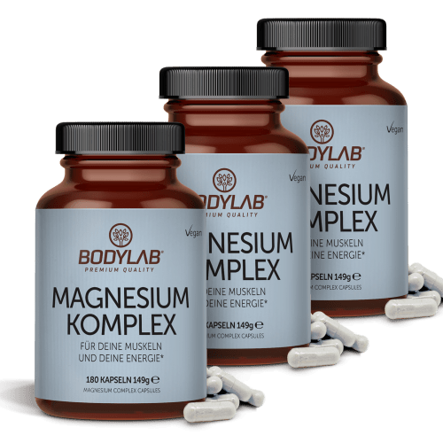 Bodylab24, Magnesium Komplex (180 Kapseln)