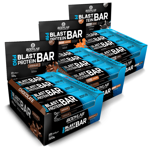Bodylab24, Pro Blast Protein Bar - 12x60g - Chocolate Flavouring