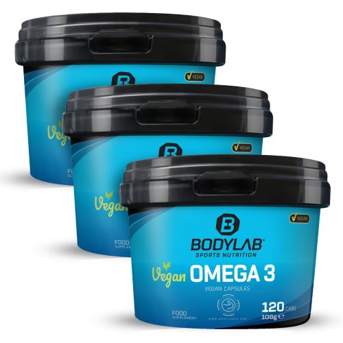 Bodylab24, Vegan Omega 3 (120 Kapseln)