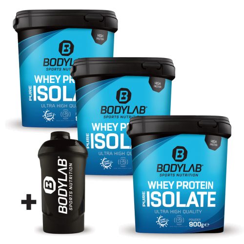 Bodylab24, Whey Protein Isolat - 900g - Cookies & Cream