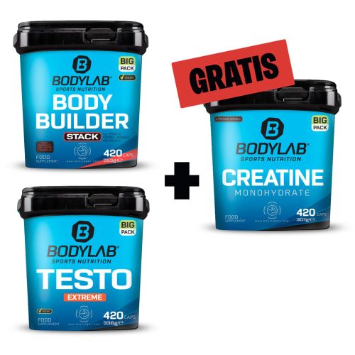 Bodylab24, BIG PACK Testo Extreme 2.0 - neue Formel (420 Kapseln)