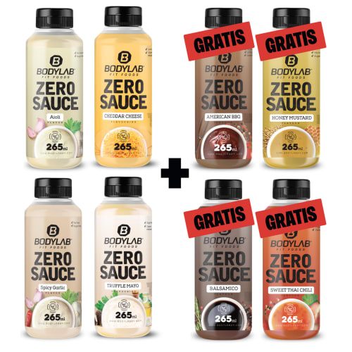 Bodylab24, Zero Saucen 3er Set (3x265ml)