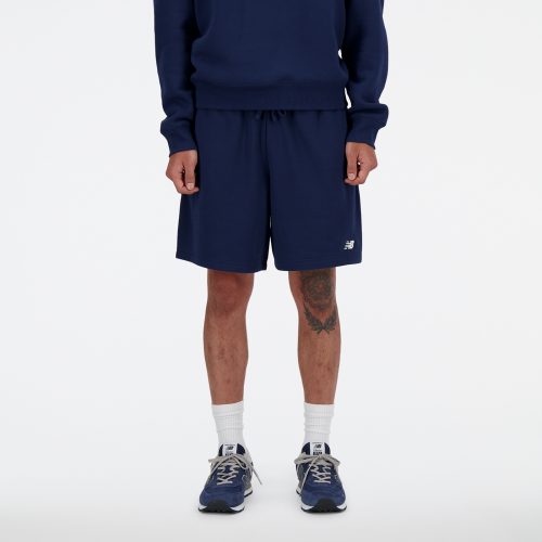 New Balance, New Balance Sweatshorts "Sport Essentials French Terry Short 7"" mit Eingrifftaschen und Gesässtasche, aus weichem French-Terry-Material