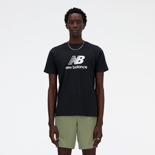 New Balance, New Balance T-Shirt "SPORT ESSENTIALS LOGO T-SHIRT" sportliches T-Shirt, Kurzarmdesign, mit Rundhalsausschnitt
