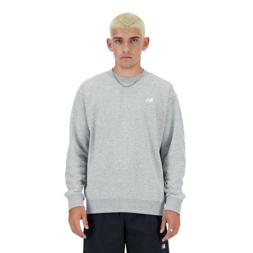 New Balance New Balance Sport Essentials Small Logo French Terry Crew Herren, grau, Grösse: M Relaxed Fit Herren, grau, Grösse: M