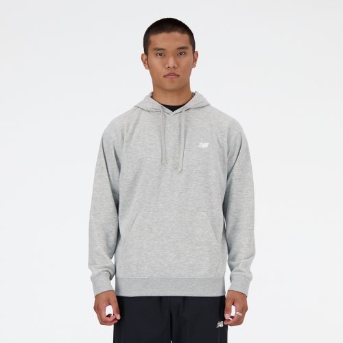 New Balance, New Balance Oversize Kapuzensweatshirt - Athletic Grey M Herren