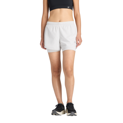 New Balance, New Balance Laufshorts "SPORT ESSENTIAL 2-IN-1 SHORT 3" 2-in-1-Konstruktion, mit integrierter Innenhose, für Laufen