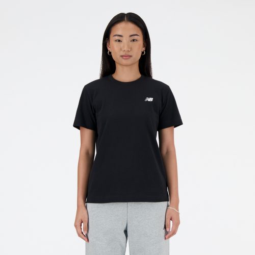 New Balance, New Balance T-Shirt "SPORT ESSENTIALS JERSEY T-SHIRT" Kurzarm, mit Rundhalsausschnitt