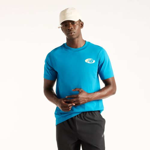New Balance, New balance Oval Badge Relaxed T-Shirt-L L