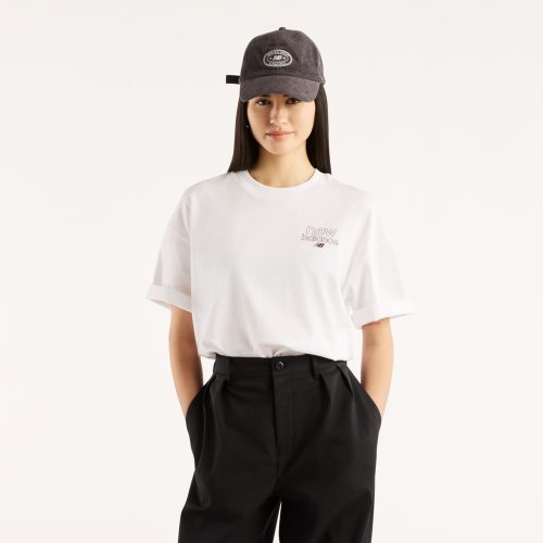 New Balance, New balance W Sport Oversized Graphic T-Shirt-S S