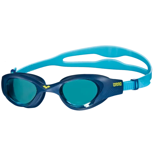 Arena Jr The One Schwimmbrille blau, Harte GläserUnverspiegelte Gläser