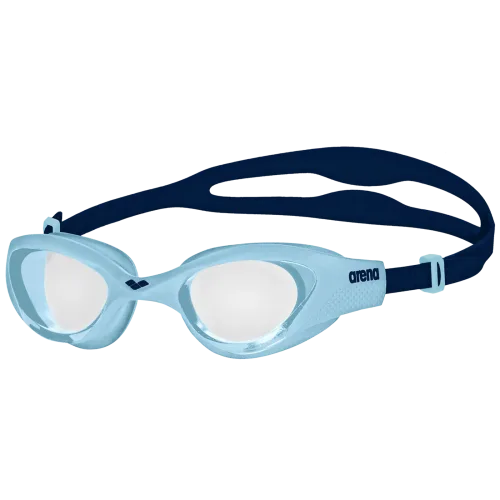 Arena Jr The One Schwimmbrille blau, Harte GläserUnverspiegelte Gläser