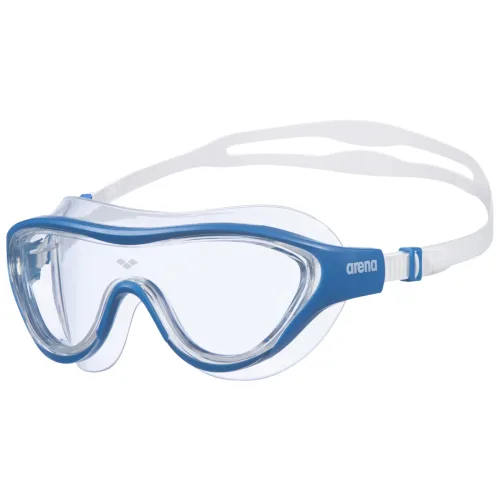 Arena The One Mask Schwimmbrille blau, Harte GläserUnverspiegelte Gläser