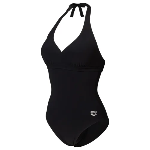 Arena W Arena Swimsuit Alessia Clip Back Figurformender Badeanzug Damen, schwarz, Grösse: D 48