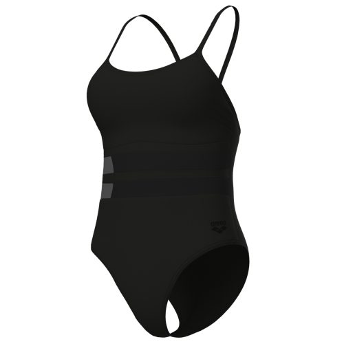 Arena W Arena Mesh Equals Swimsuit Back B Badeanzug Damen, schwarz, Grösse: D 40