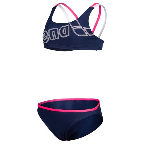 Arena G Arena Logo Swimsuit Two Pieces Bikini Set Mädchen, mehrfarbig, Grösse: 152