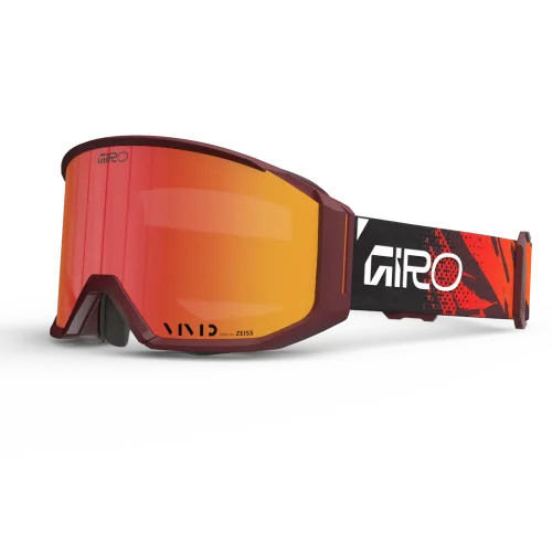 Giro Revolt Pro Vivid Goggle unisex rot, Grösse one size