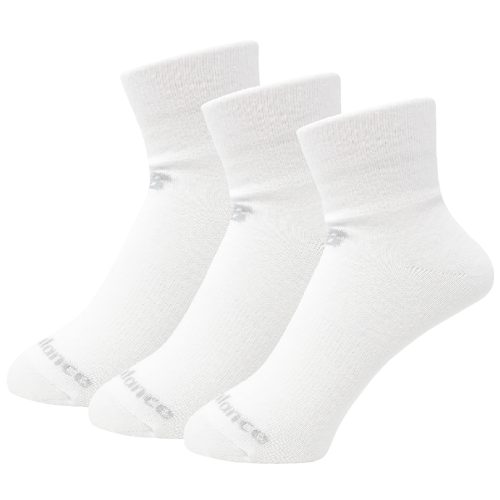 New Balance, New balance NB PF Cotton Flat Knit Ankle Socks 3 Pair-L L