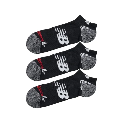 New Balance, New balance No Show Run Socks 3 Pack-M M