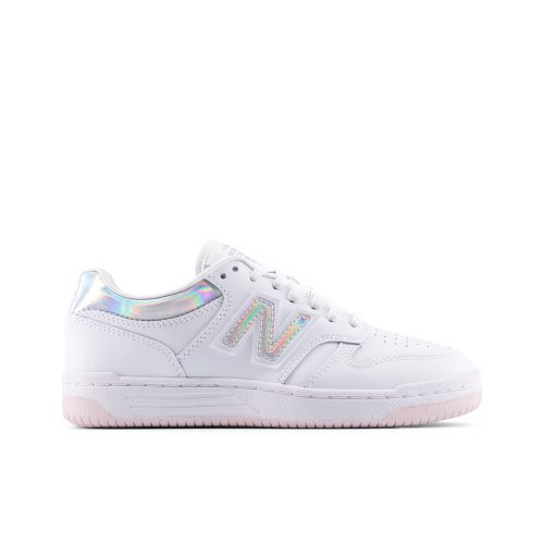 New Balance, New Balance G 480 Core Sneaker - White EU37 Kids