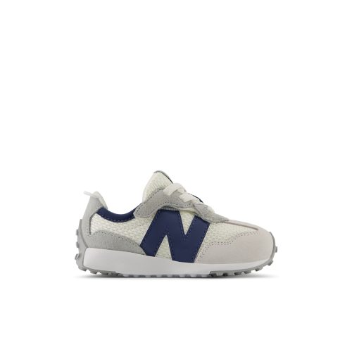 New Balance Kids 327 New-B Hook & Loop unisex, weiss, Grösse: 27.5