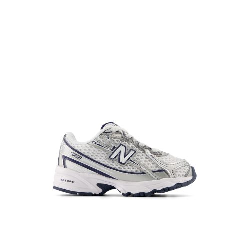 New Balance Kids I 740 Bungee Lace unisex, weiss, Grösse: 26