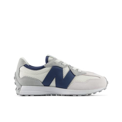 New Balance Kids 327 Bungee Lace unisex, weiss, Grösse: 30