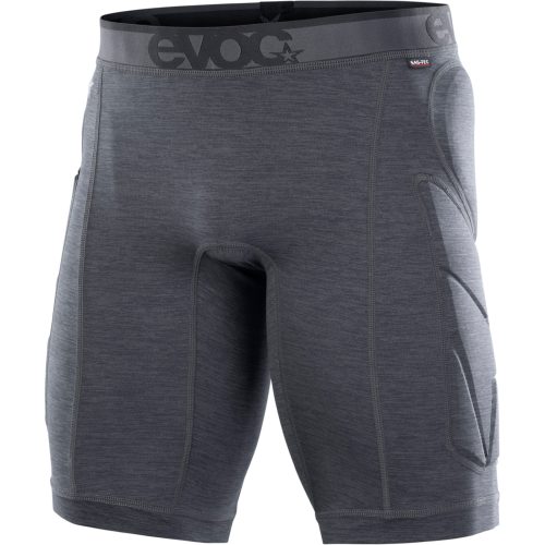 Evoc Crash Pant Protektorenhose für Damen und Herren grau /  carbon grey, Grösse: L