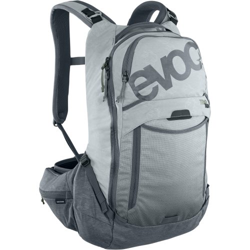 Evoc Trail Pro 16L Protektoren-Rucksack grau /  stone/carbon grey, Grösse: L/XL