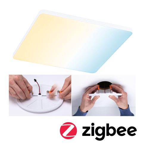 Paulmann, Paulmann 79959 LED-Einbaupanel 18 W Warmweiß Weiß