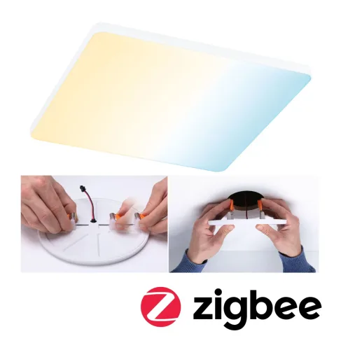 Paulmann, Paulmann 79959 LED-Einbaupanel 18 W Warmweiß Weiß